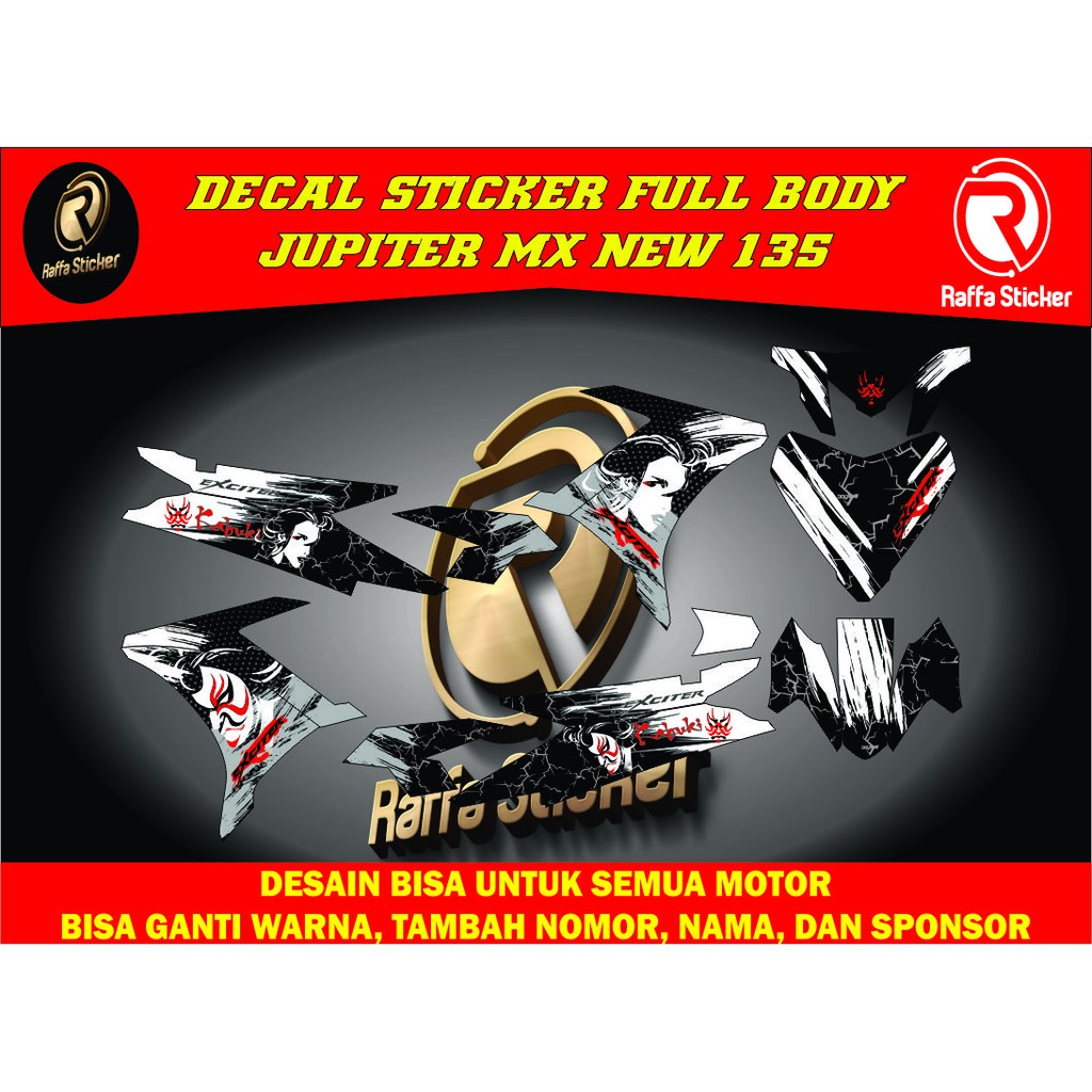 stiker jupiter mx new decal jupiter mx 135 decal jupiter mx new stiker jupiter mx 135 kabuki