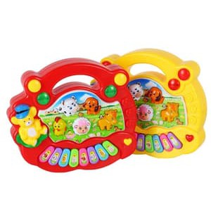 PROMO COD Mainan Edukasi BAYI ANIMAL FARM PIANO USIA 6 7 8 9 10 BULAN 1 TAHUN -Mainan Anak Musik Animal Tangga Nada ST