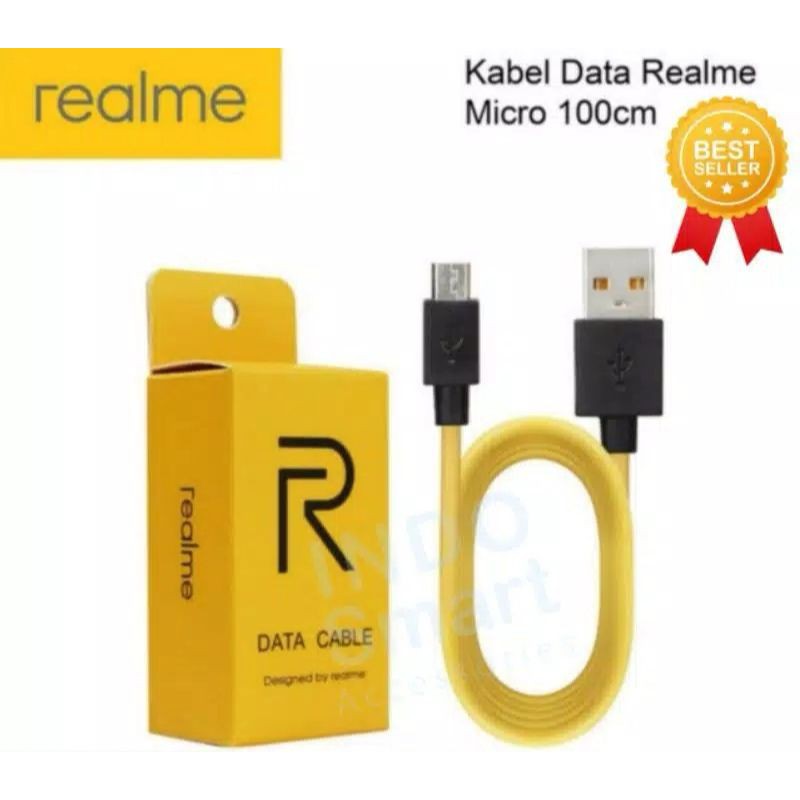 Kabel Data Casan Realme Support Fast Charging USB To Micro Type C