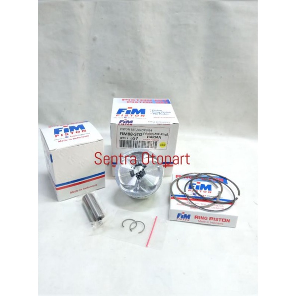 Piston seher kit vixion mx King oversize 0 std fim