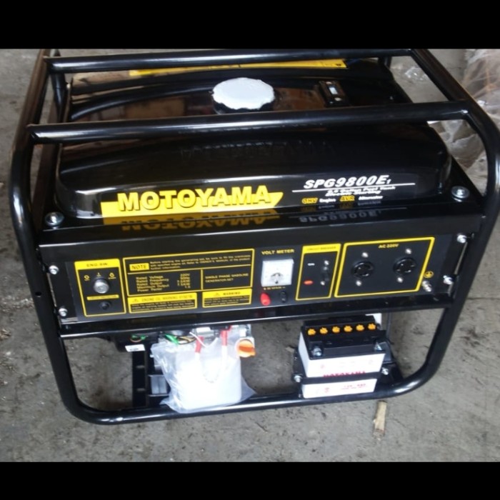 Genset Motoyama 9800 E1 Generator Motoyama Terjangkau