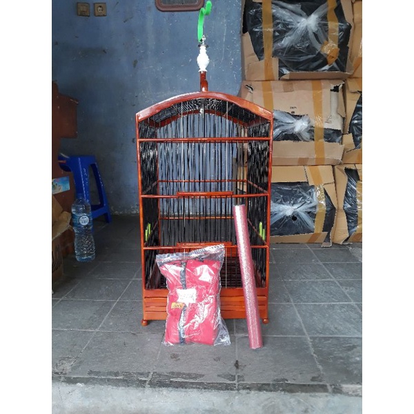 sangkar/kandang kotak Ebod no 1 full set