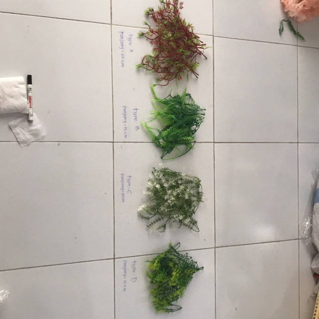 Filler bunga palsu 1 pak isi 100 pcs. Hiasan bunga. Pemanis bunga