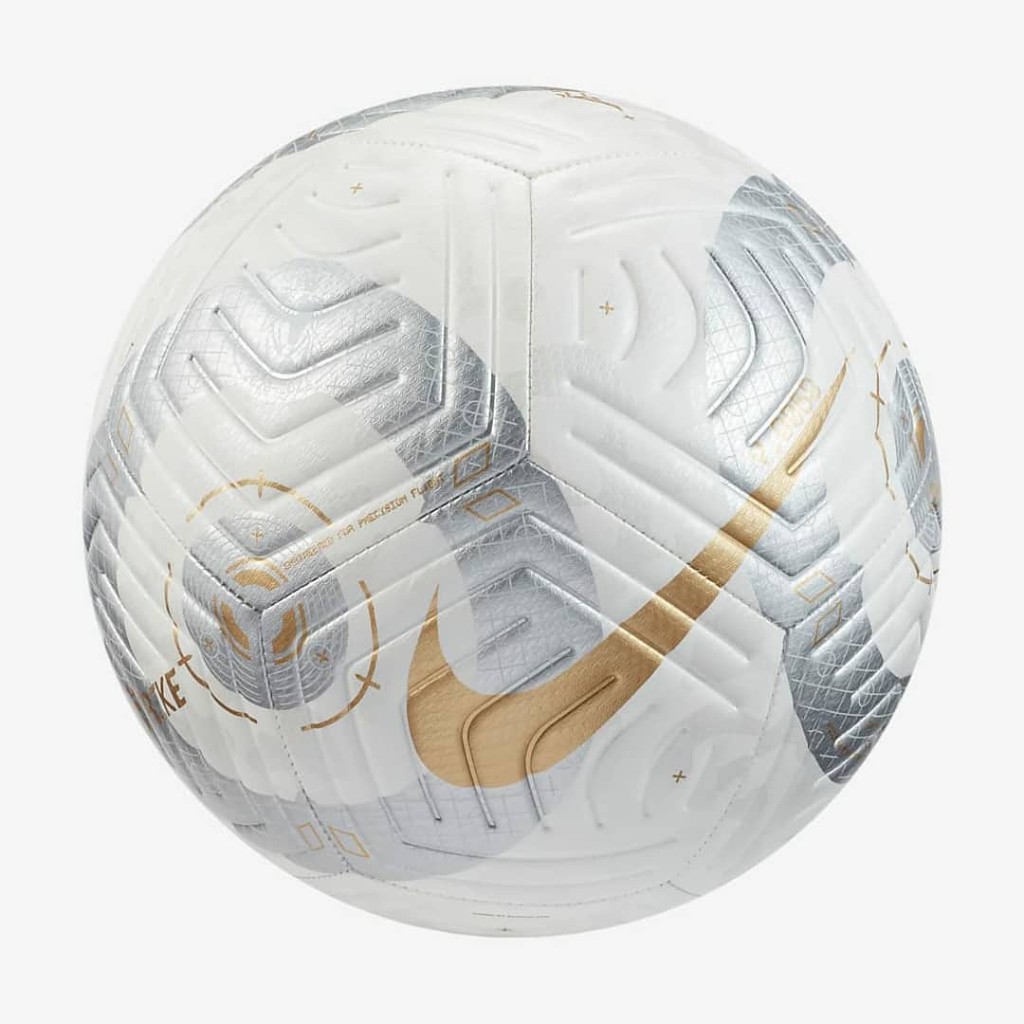 Bola Sepak Nike Strike Premier League - White Gold CQ7150-104 Original | Bola Sepak Size 5