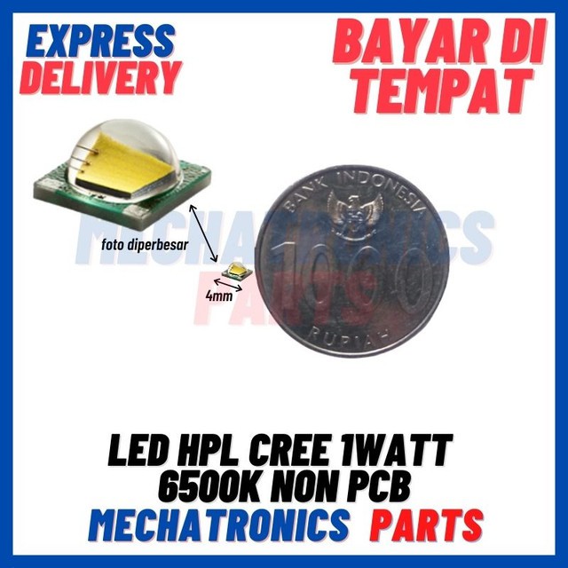 [DSP-9346] LED HPL CREE 1WATT 6500K NON PCB