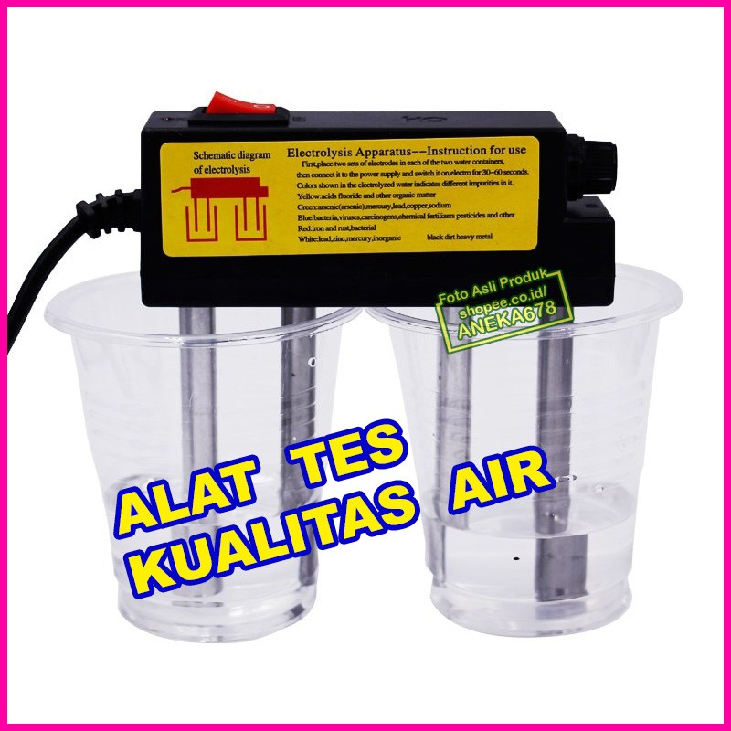 ALAT UKUR KUALITAS AIR 285 WATER QUALITY TESTER TDS ELECTROLYZER TEST