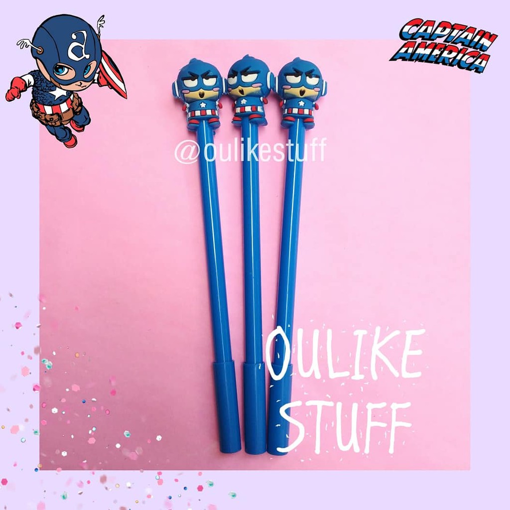 

Pulpen Karakter Captain America