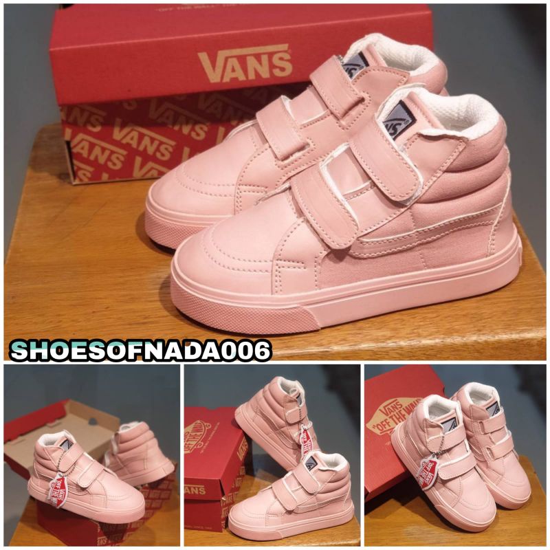 SEPATU ANAK VANS SK8 PEACH SEPATU ANAK ANAK PEREMPUAN SEPATU PINK ANAK