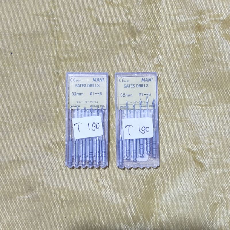 Gates Drill Mani / Dental Gates Gliden Drill / GGD 32mm #1-6
