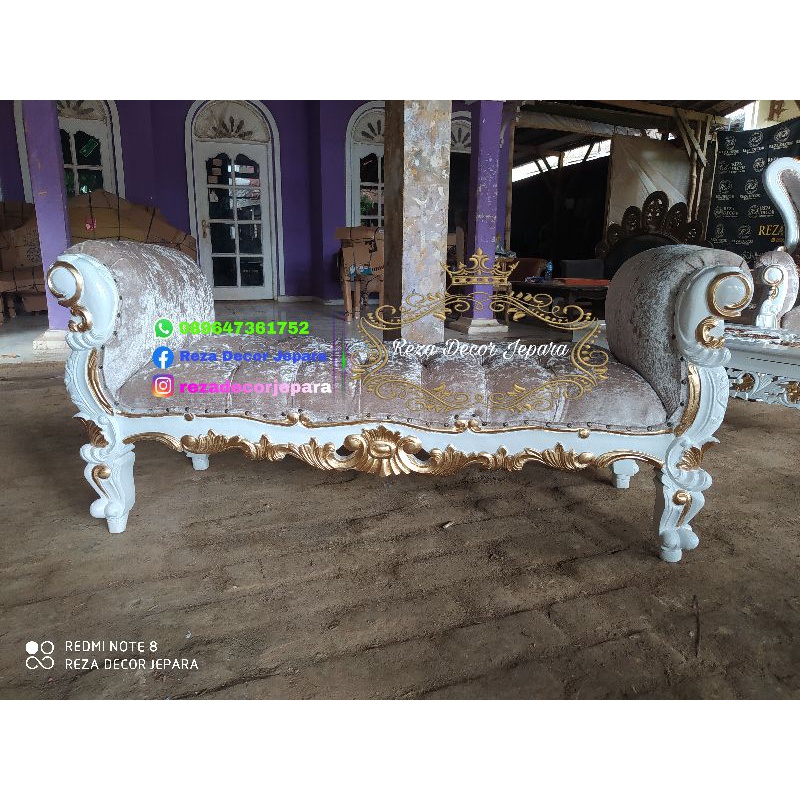 sofa stool ukir Grade A sofa ukir Kursi stool kamar  kursi manten sofa stool kursi pelaminan kursi s