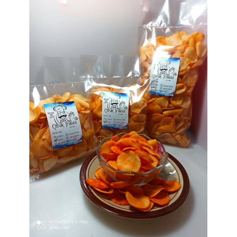 

keripik Citruk rasa balado 180gram