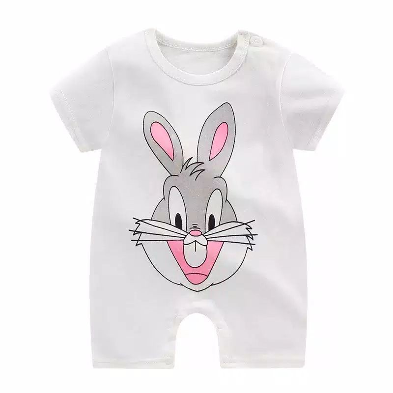 Romper Fashion Bayi / Baju Kodok Bayi Bahan Catton Combed 30s