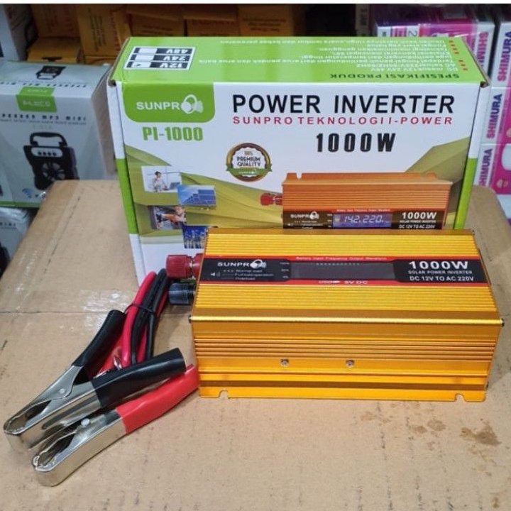 Power Inverter Mobil 1000watt Sunpro PI-10