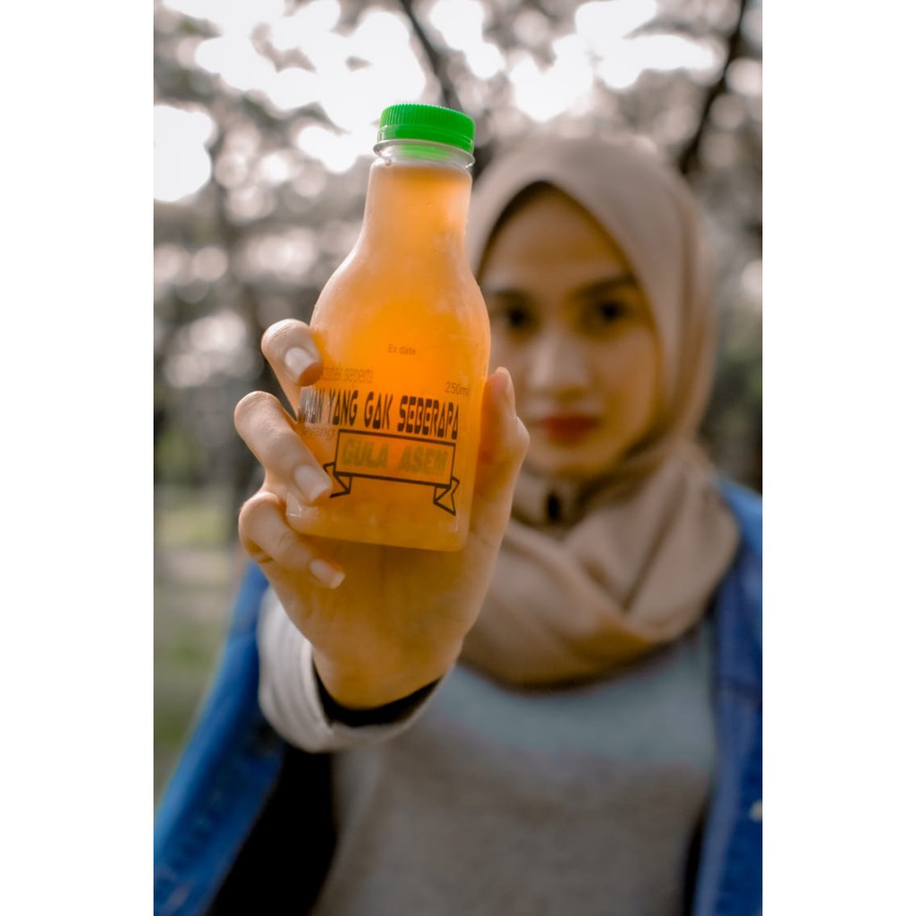 

[TERLARIS] MINUMAN GULA ASAM SIAP MINUM | EKSTRAK JAHE DAN BAHAN ALAMI | BOTOLAN 250ml