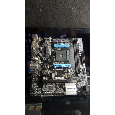 mobo asrock a320m hdv + amd a10 9700 Bundling