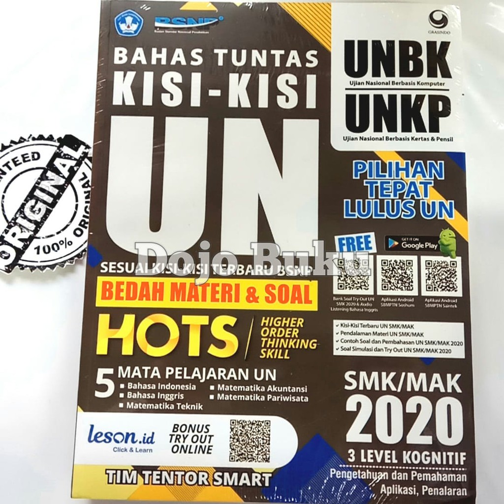 Bahas Tuntas Kisi-Kisi USBN SMK/MAK 2020