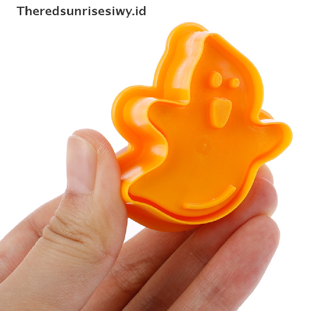 # Alat Rumah Tangga # Cetakan Pemotong Kue Kering Tema Halloween Bahan Plastik Untuk Dekorasi