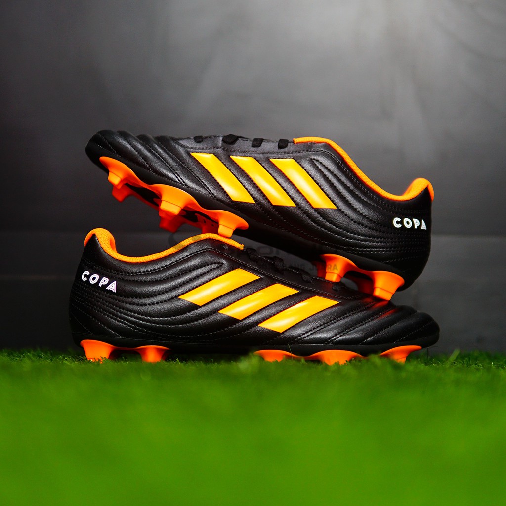 Sepatu Bola Adidas Copa 20.4 FG - Black Orange EH1486 Original | Adidas Copa