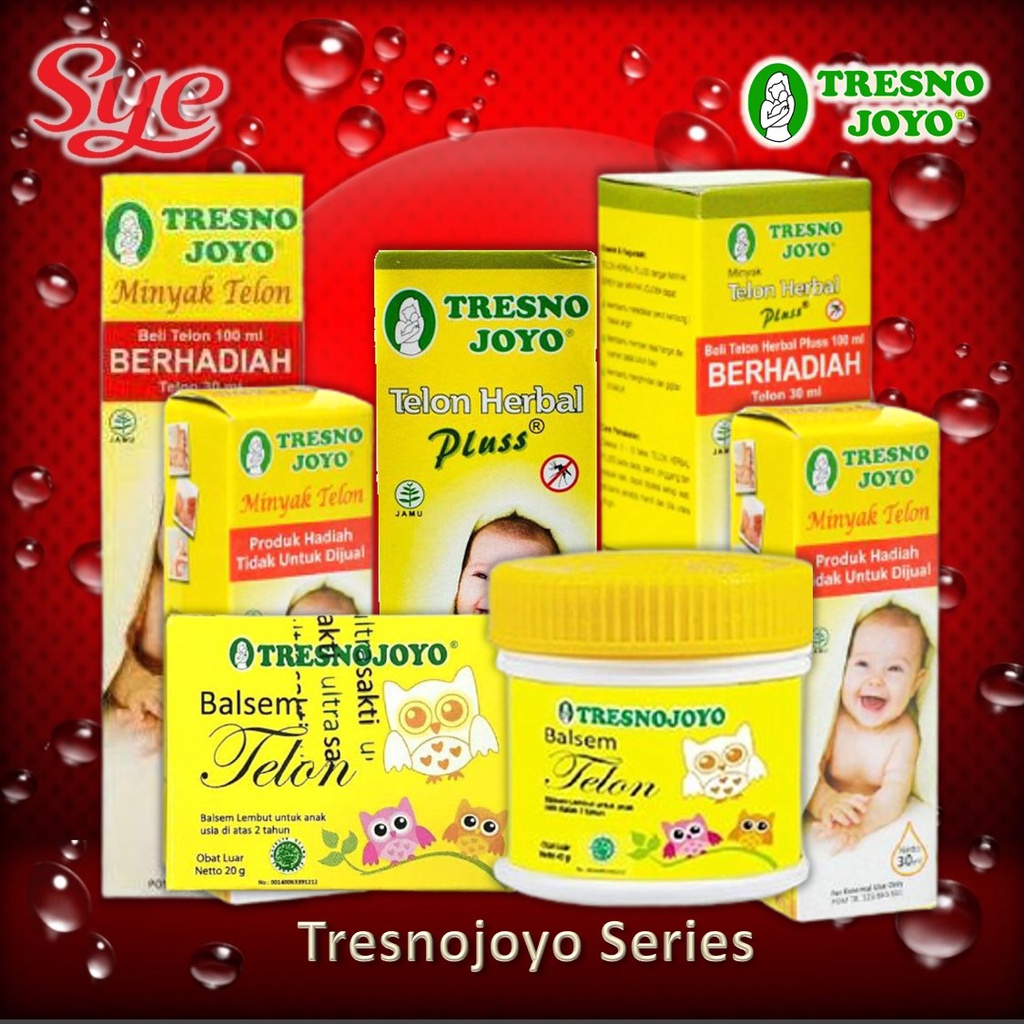 BPOM TRESNO JOYO BABY CARE SERIES / TRESNOJOYO BABY CARE / TRESNO JOYO BALSEM TELON / SYEMART