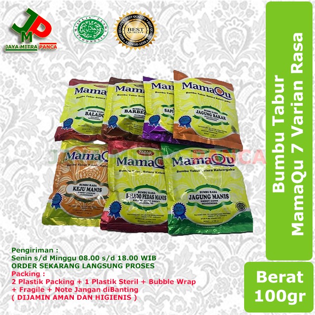

Bumbu Tabur MamaQu 100gr
