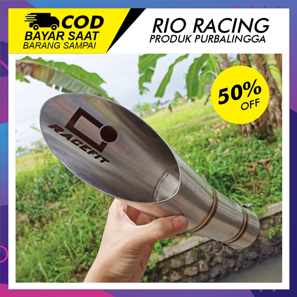 Knalpot Racing RACEFIT silencer Only