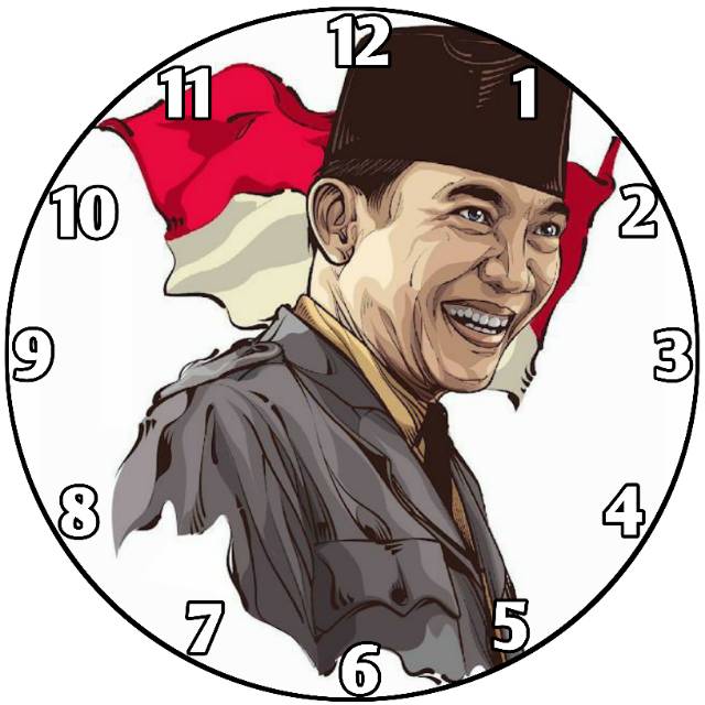 Jam Dinding Ir Soekarno/theme