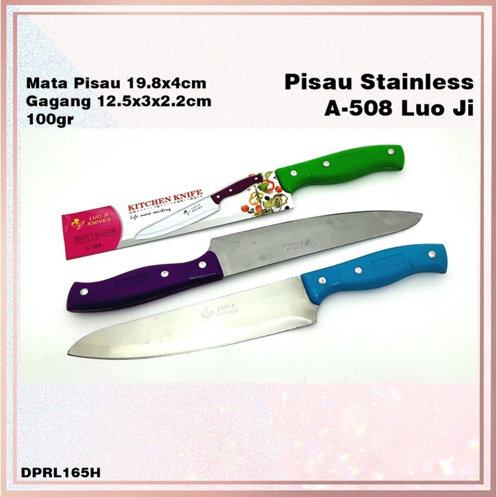 Pisau Dapur/Serbaguna Stainless A-508 Luo Ji