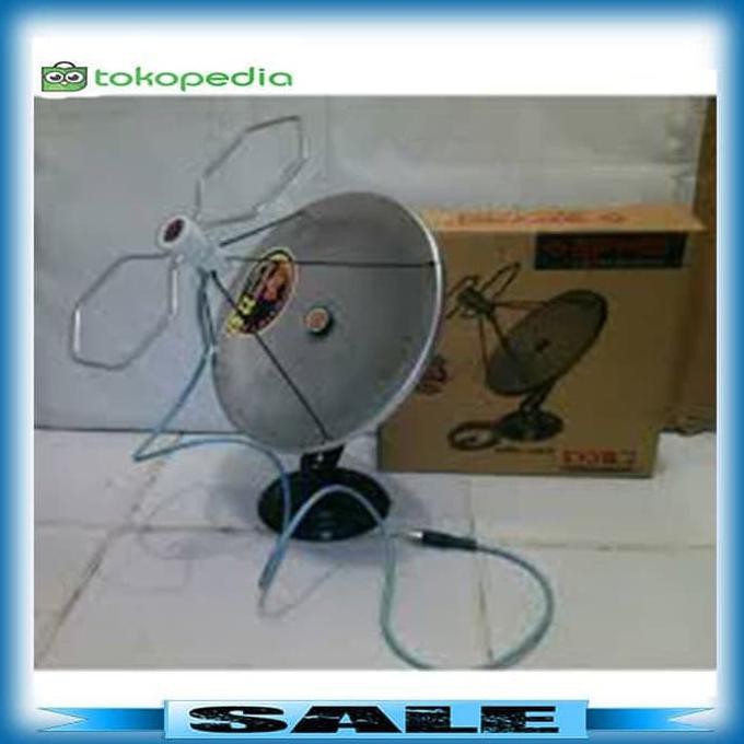 Ready&Siapkirim Promo Antena Tv Indoor Mini Parabola Merk Spyro Murah