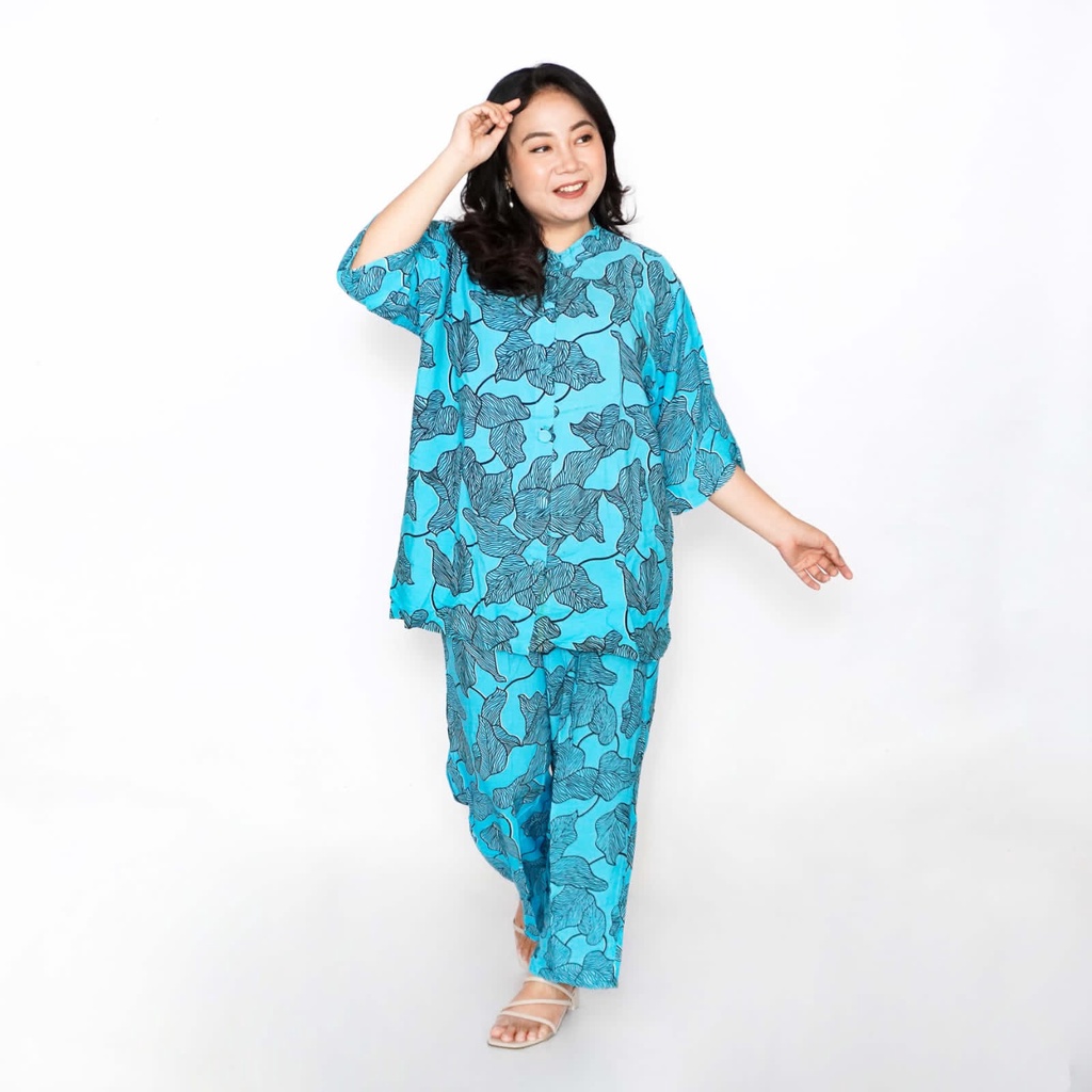 Tie Die Big Size / Tie Dye / One Set / Setelan Celana Panjang / Setelan Big Size  / Tie Dye Jumbo