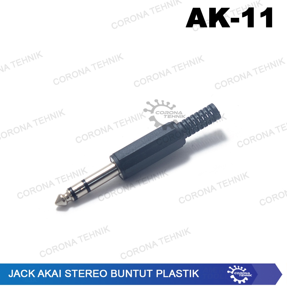 Buntut Plastik Jack Akai Stereo