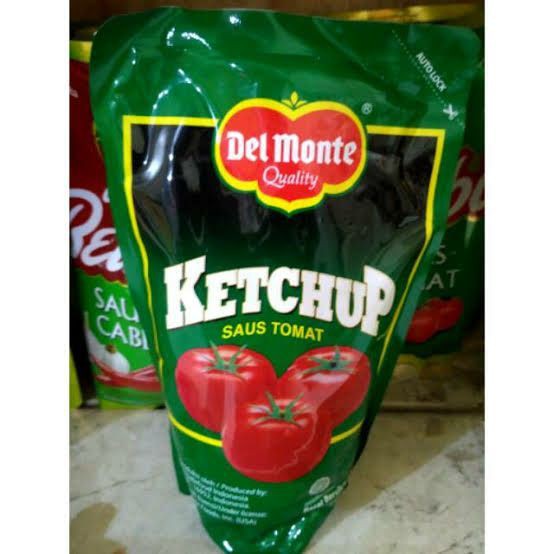 Delmonte Saus Tomat 1kg Pouch / Del Monte Saus Tomat Delmonte Pouch 1kg Kemasan Refill - Del Monte K