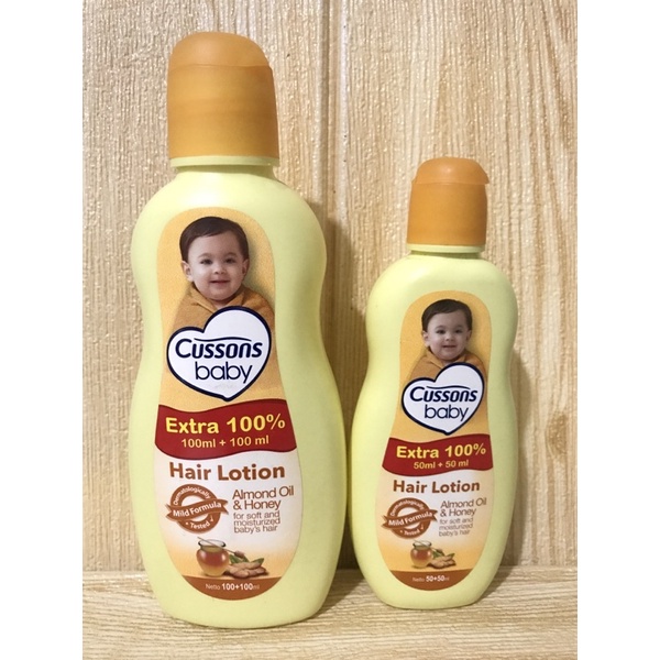 Cussons Baby Hair Lotion | Varian Random|100+100ml |50+50ml