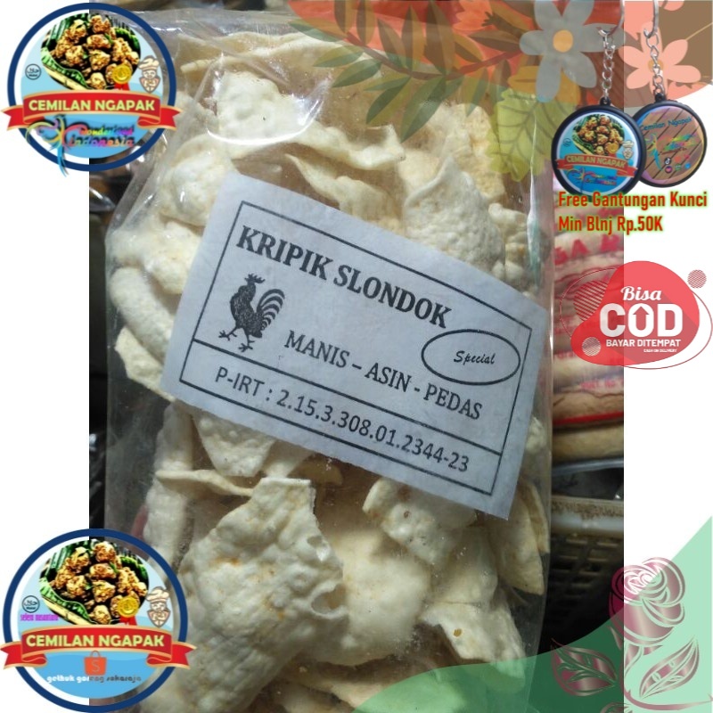 

Keripik Slondok Pedas Istimewa - Keripik Selondok WonderFood Indonesia