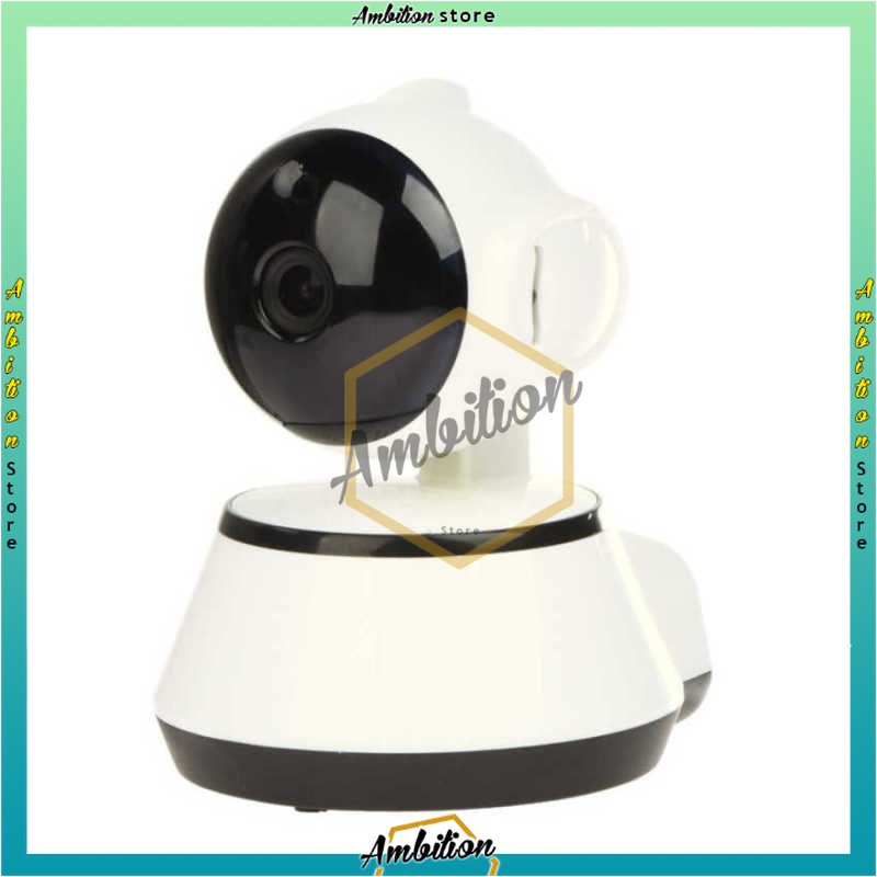 𝔹𝕚𝕤𝕒 𝔹𝕒𝕪𝕒𝕣 𝔻𝕚𝕥𝕖𝕞𝕡𝕒𝕥 - Smart Shaking Head Monitoring Camera (White) Wireless Wifi - intl / Suport V380 Pro / WIFI Smart Net Camera