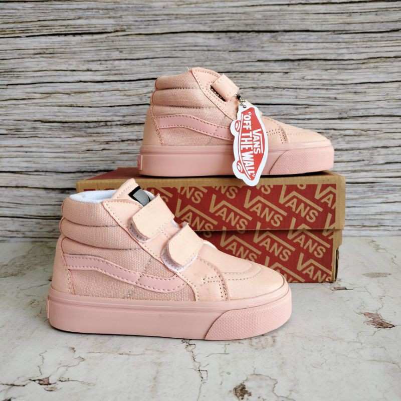 SEPATU VANS ANAK SK8 PINK PREMIUM HIGH QUALITY SEPATU ANAK PEREMPUAN KADO KIDS