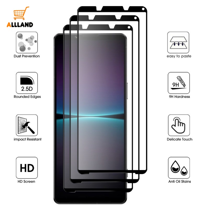 Tempered Glass Pelindung Layar 9H Ultra Tipis Untuk Sony Xperia 1 IV