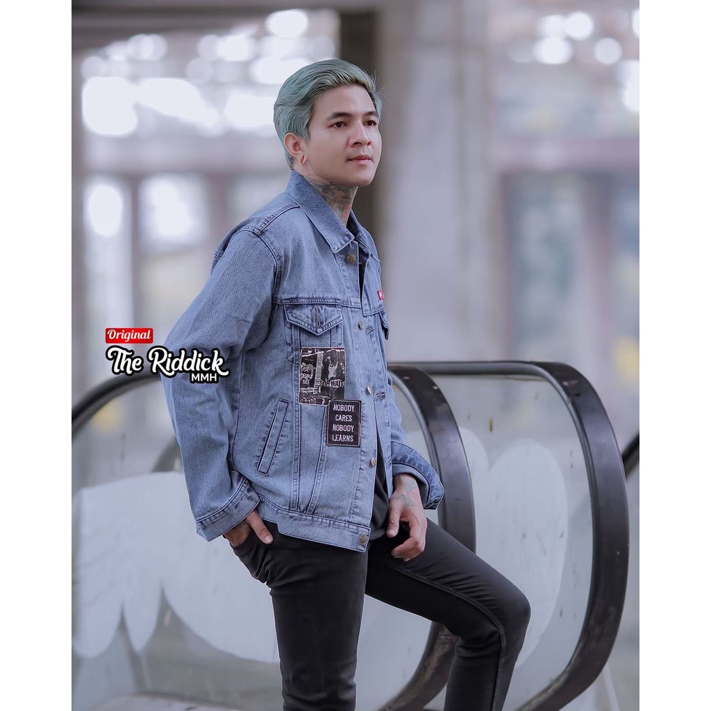 [SIAP KIRIM] ORIGINAL ROCAFELA - Jaket Jeans / Jens Sablon Sahara