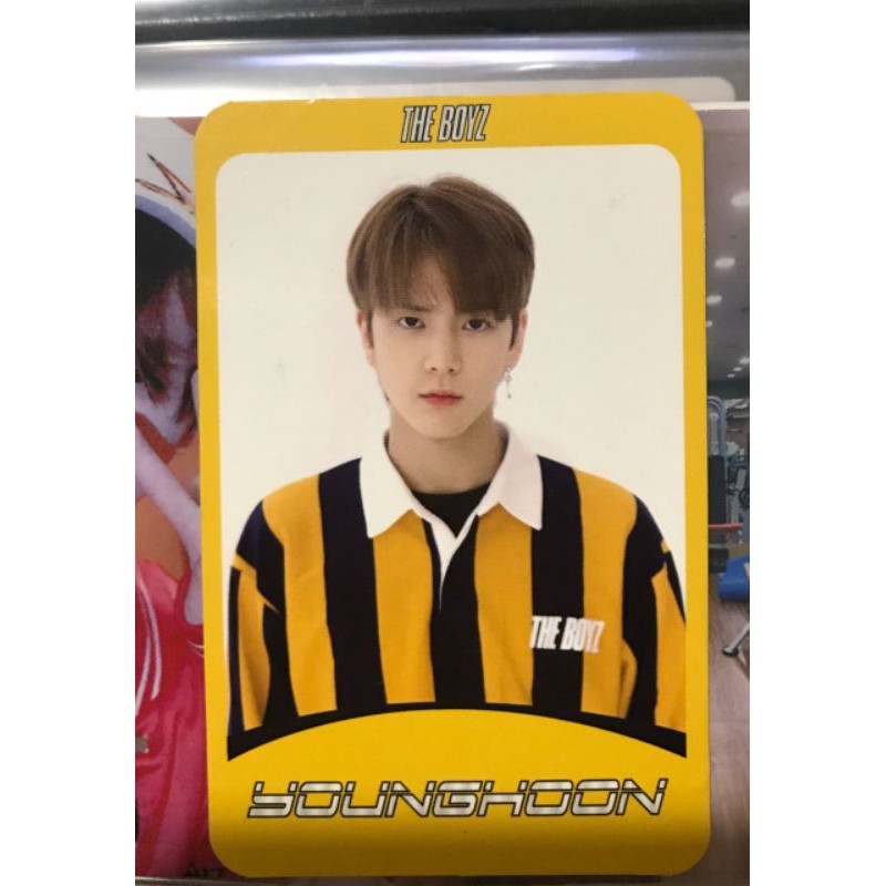 THE BOYZ YOUNGHOON & HYUNJAE PHOTOCARD POSTCARD