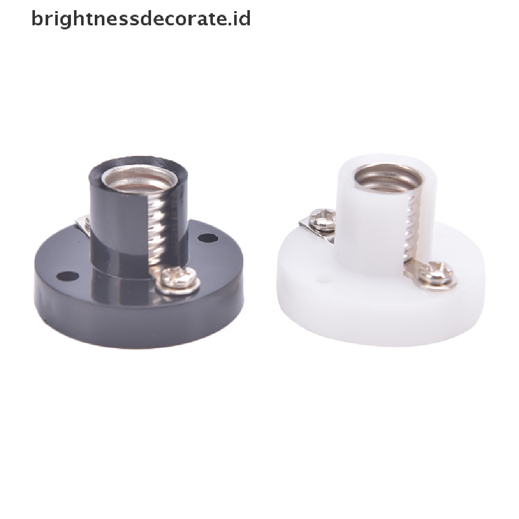 [birth] E10 Screw Holder DIY Flat Lamp Bases Physics Electric Beads Testing Parts [ID]