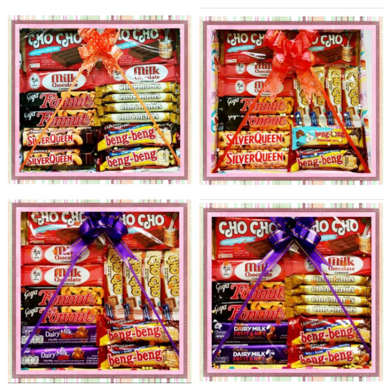 

Hampers Coklat Giftbox set paket spesial