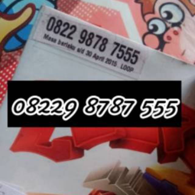 Nomor cantik Telkomsel perdana ekor tripel jadul