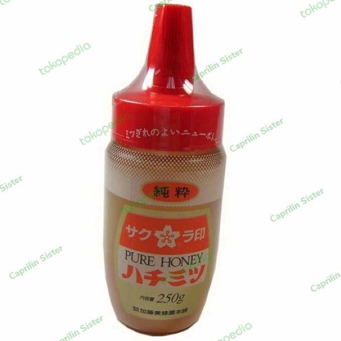 

cusss order] madu jepang sakura shirushi/ junsui hachimitsu 250gr/ japan pure honey