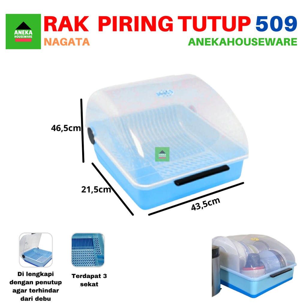 Rak Piring Tutup 509 Nagata