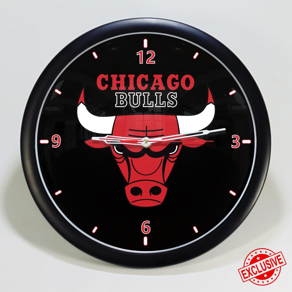 (ISTIMEWA BOSSQUE) JAM DINDING CUSTOM NBA - CHICAGO BULS