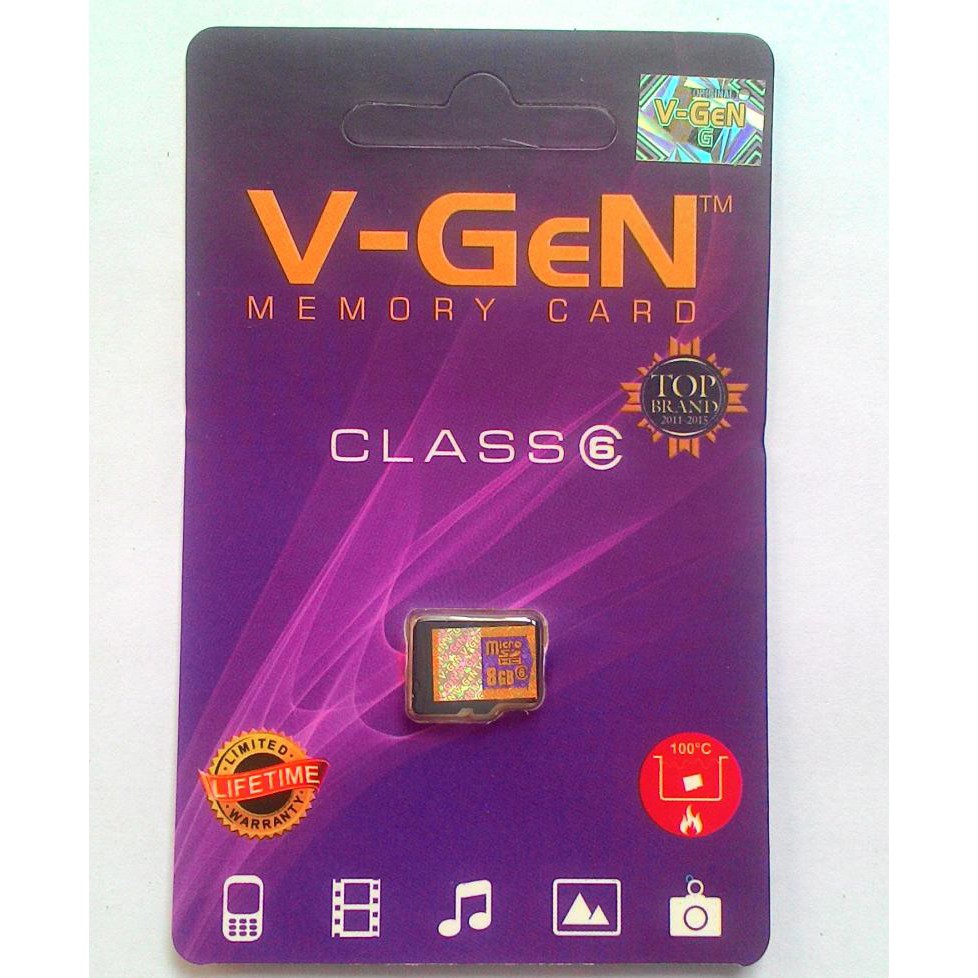 Memory Micro SD 8GB V-Gen