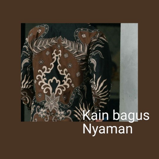 Kemeja Batik Prabu Bahan Katun Baturaden Reguler Fit A589