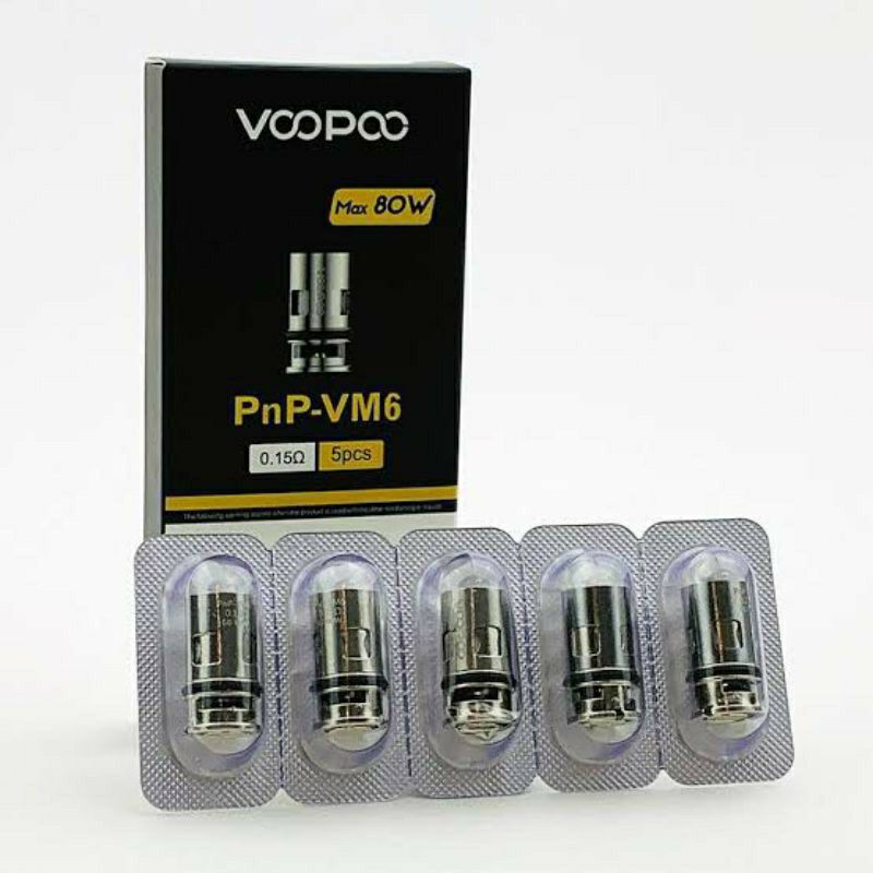 orginal ORGINAL Terlaris Coil PnP-VM6 Coil Drag x/s/  gt/ pro 0,15 ohm mesh harga per 1 pcs