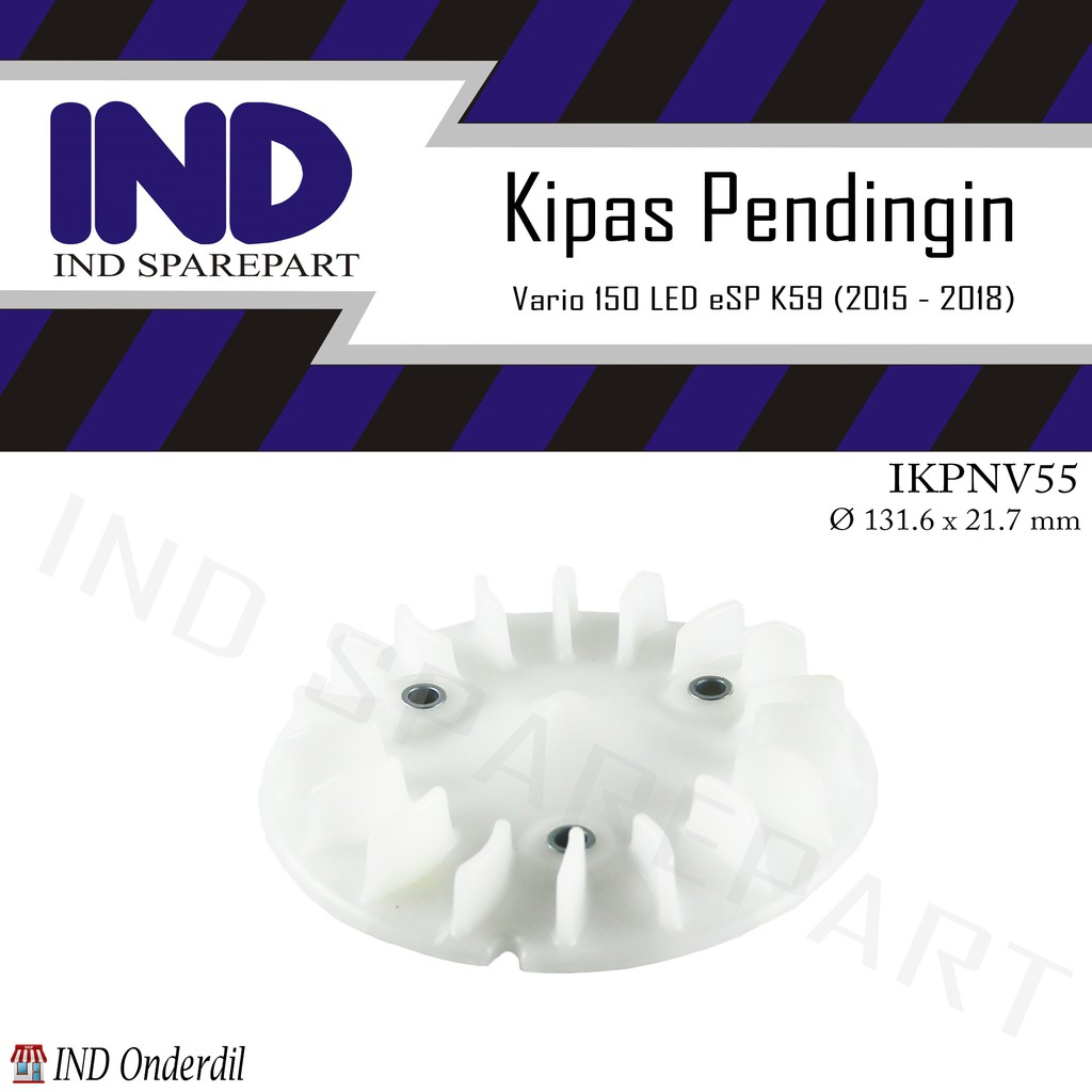 Kipas-Fan Pendingin Magnet/Magnit/Radiator/Generator Vario 150 New LED ESP FI/F1 2015 - 2018