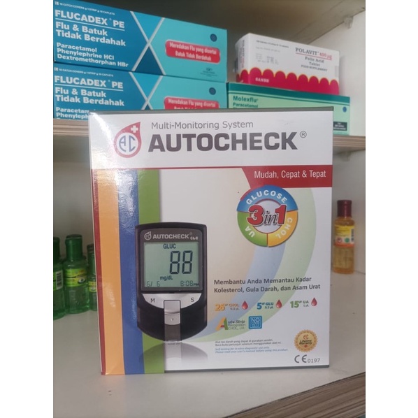 Bundling Autocheck 3 in 1 + Lancet + Swab