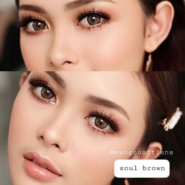 Top Produk.. SOFTLENS SOUL by DREAMCOLOR DC1 GREY/BROWN/BLUE/BLACK ( NORMAL & MINUS )
